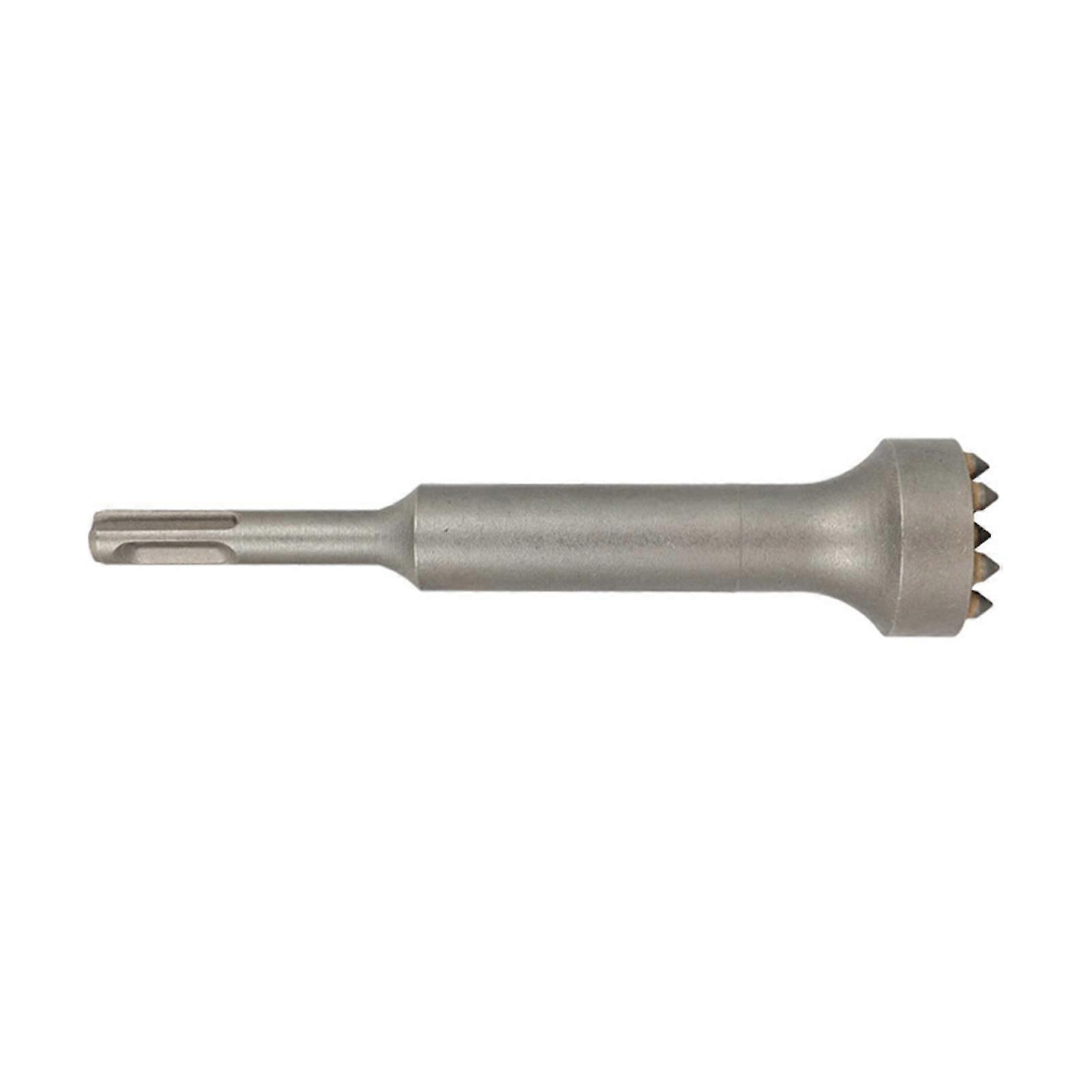 High Hardness Integrated Square Head Bush Hammer - Sturdy Multi Teeth Design for Concrete Bushing, Anti-Rust Tool