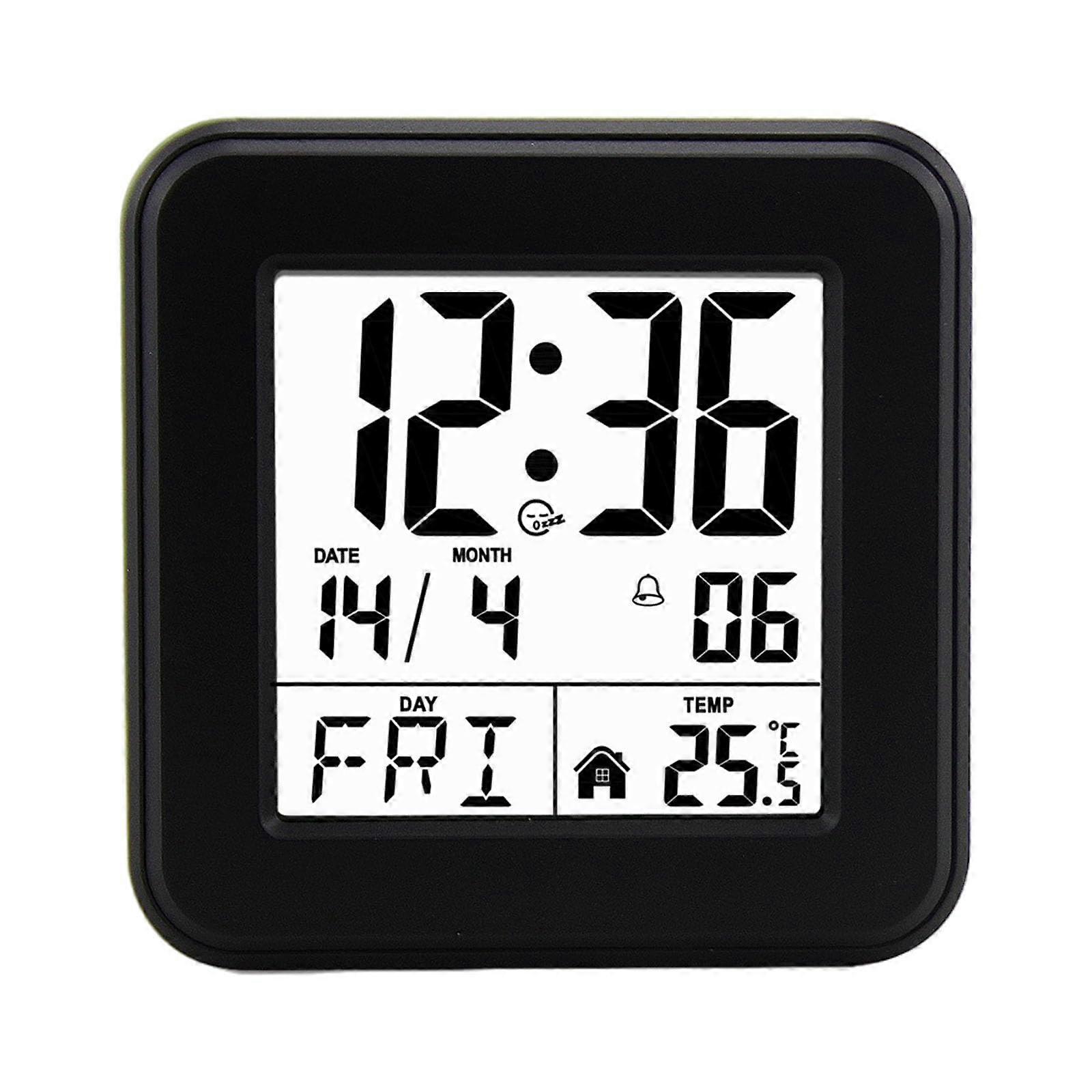 Digital Alarm Clock with Snooze and Backlit Display for Kids Bedroom and Bedside Use