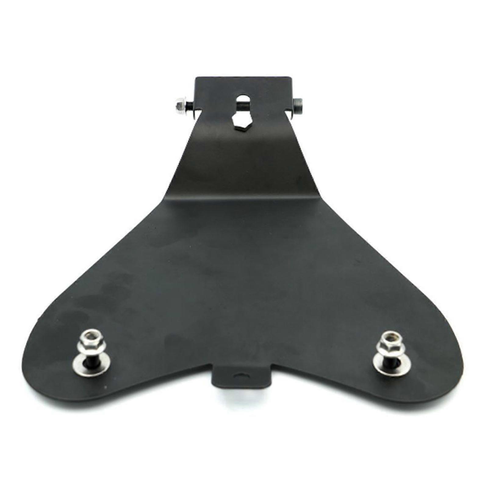Universal Motorcycle Seat Base Replacement Part Anti Rust Steel Construction Pre Installed Mounting Points For Easy Installation On Multicolor