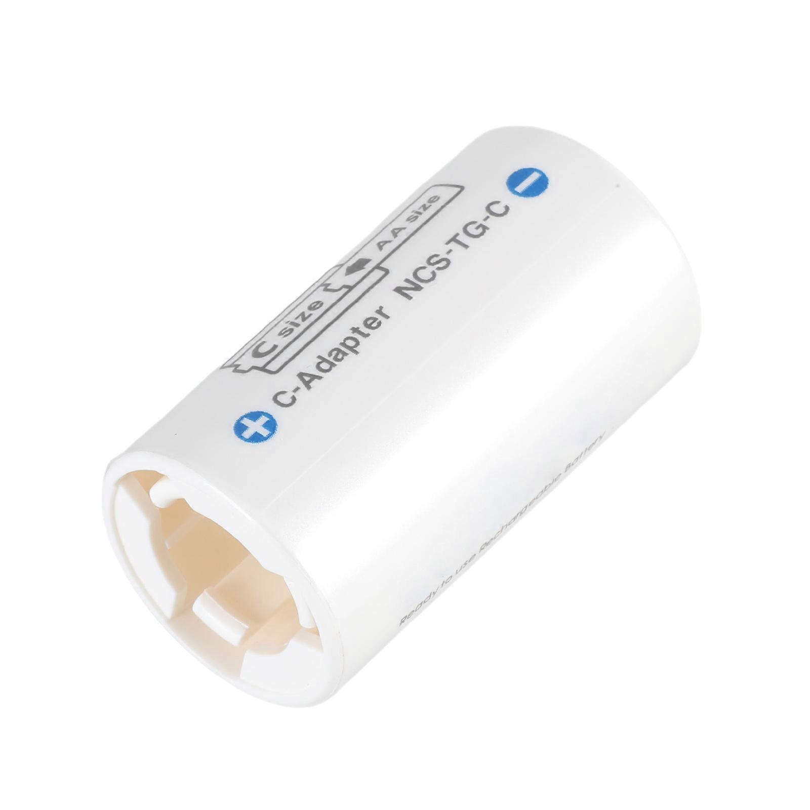 Battery Adapter Case from LR6 AA to C LR14 Size Conversion for Electronic Gadgets and Instruments Multicolor