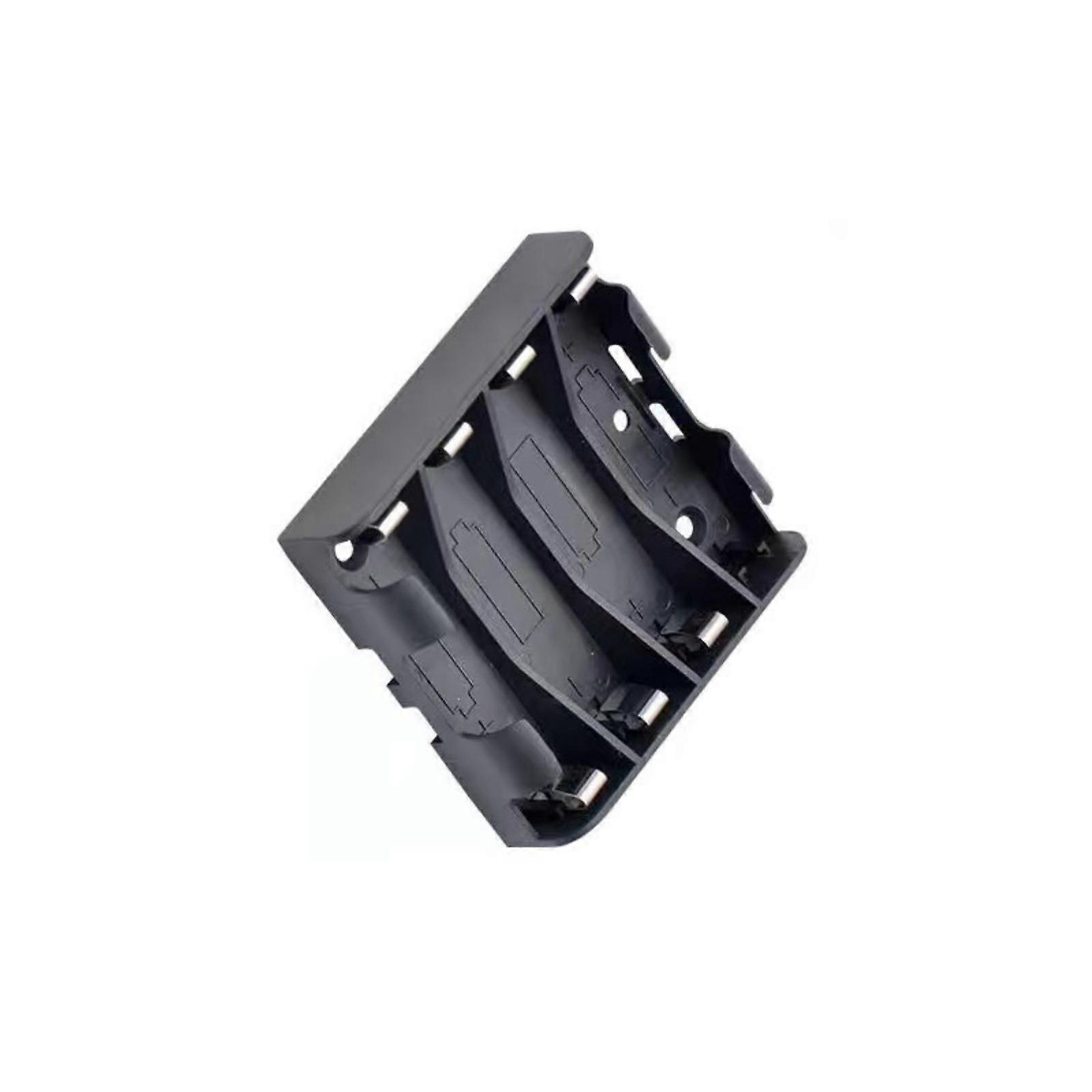 High Strength 14500 Battery Storage Box Case 4 Slot Way Batteries Clip Holder Container for Electrical Experiment Multicolor