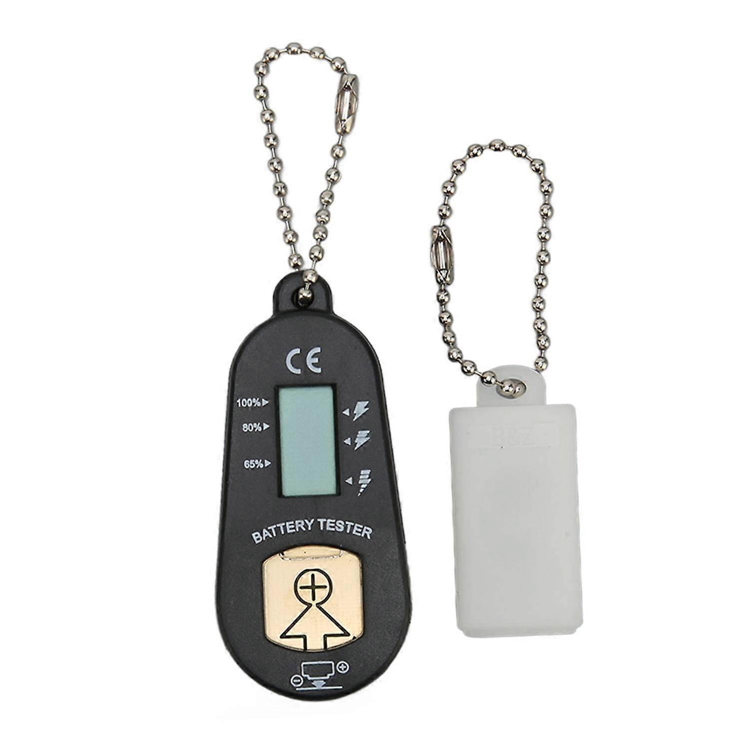 Button Cell Battery Checker Digital LCD Display Remaining Electricity Tester Checker Digital Meter T