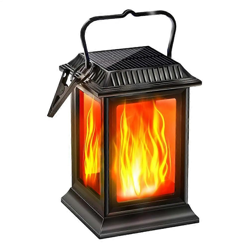 Solar Flickering Flame Lights Flickering Flame Solar Lantern