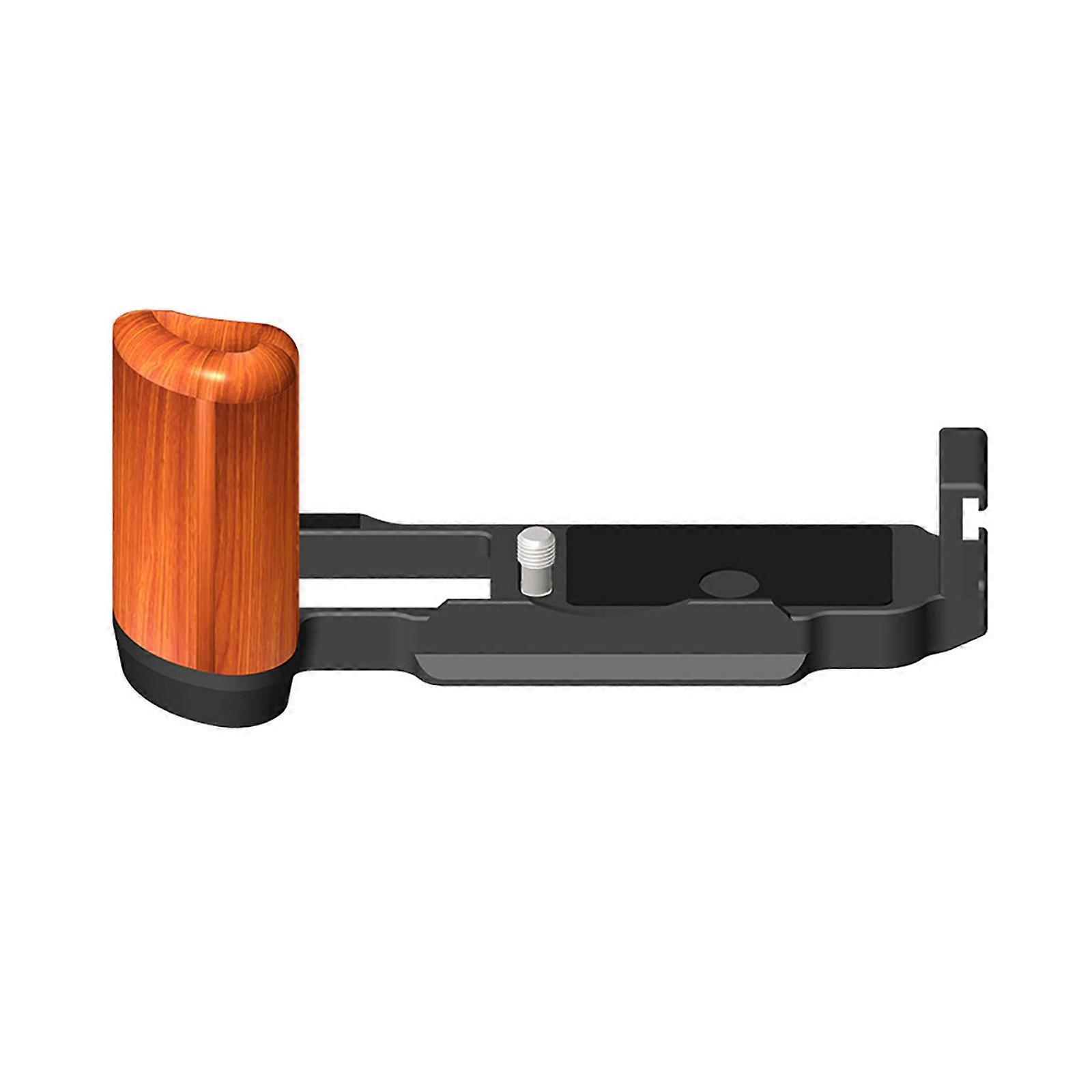 L-shaped Quick Release Plate with Side Board Vertical Shooting Bracket Camera Holder Grip for X100V X100VI Camera Multicolor