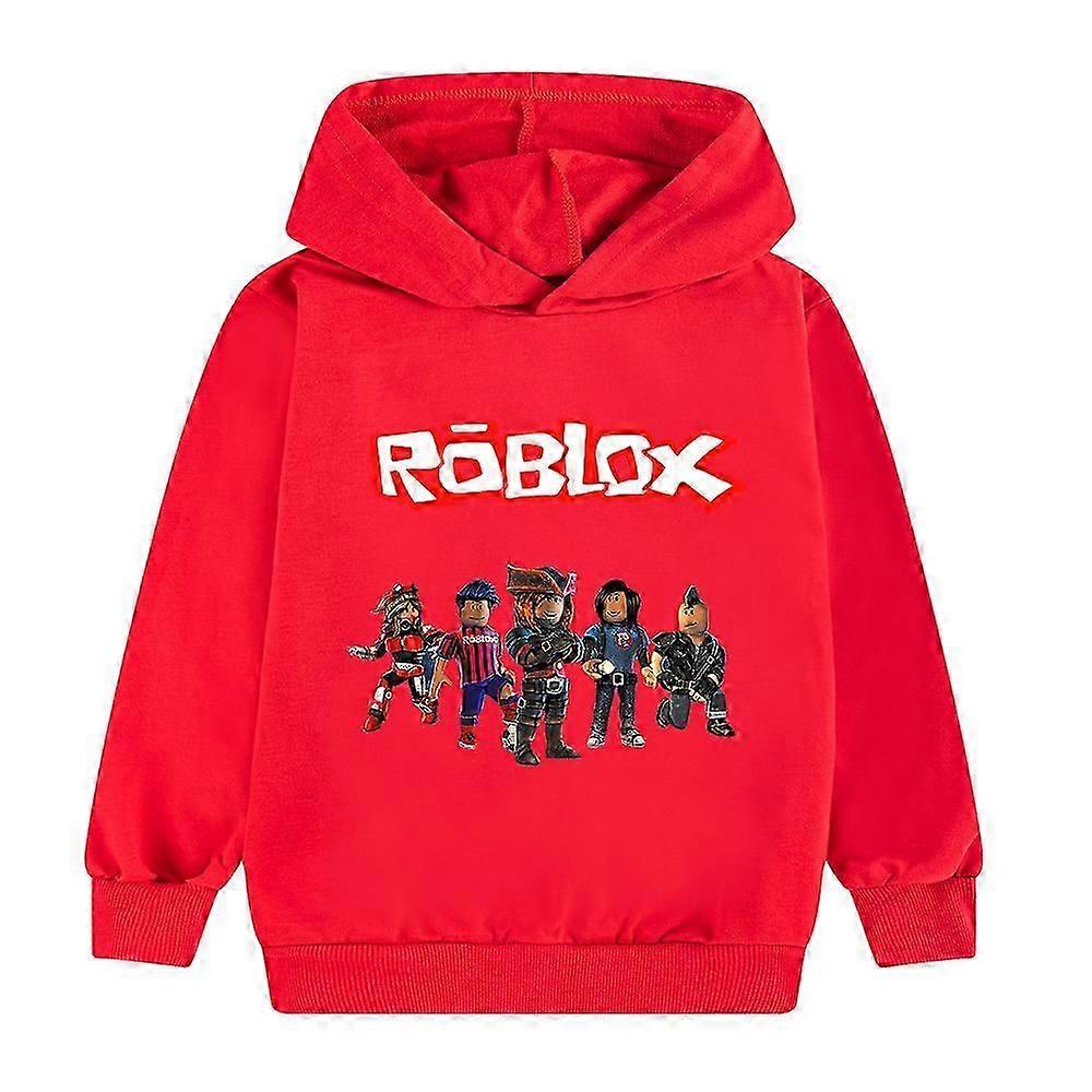 Roblox tegneserie hettegenser til barn, barneklær B036
