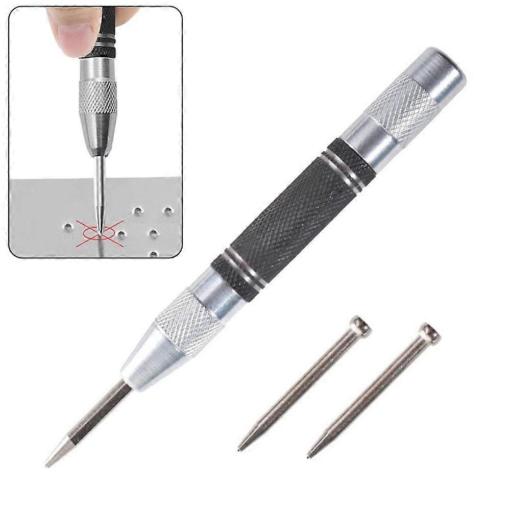 Efficient Spring Loaded Center Punch Helps Create Clean Holes in Materials
