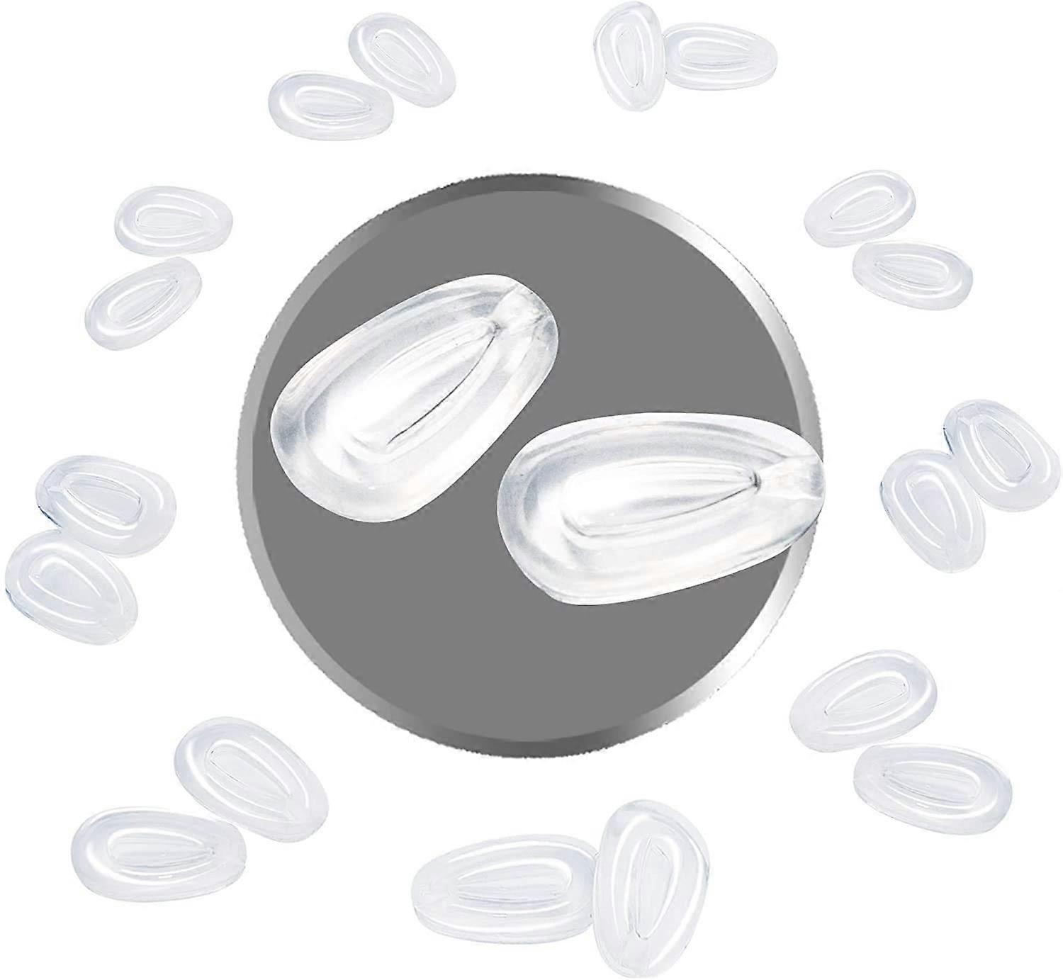 Silicone Nose Pads for Glasses 10 Pairs Soft Replacement Cushions Compatible with Oakley Eyewear
