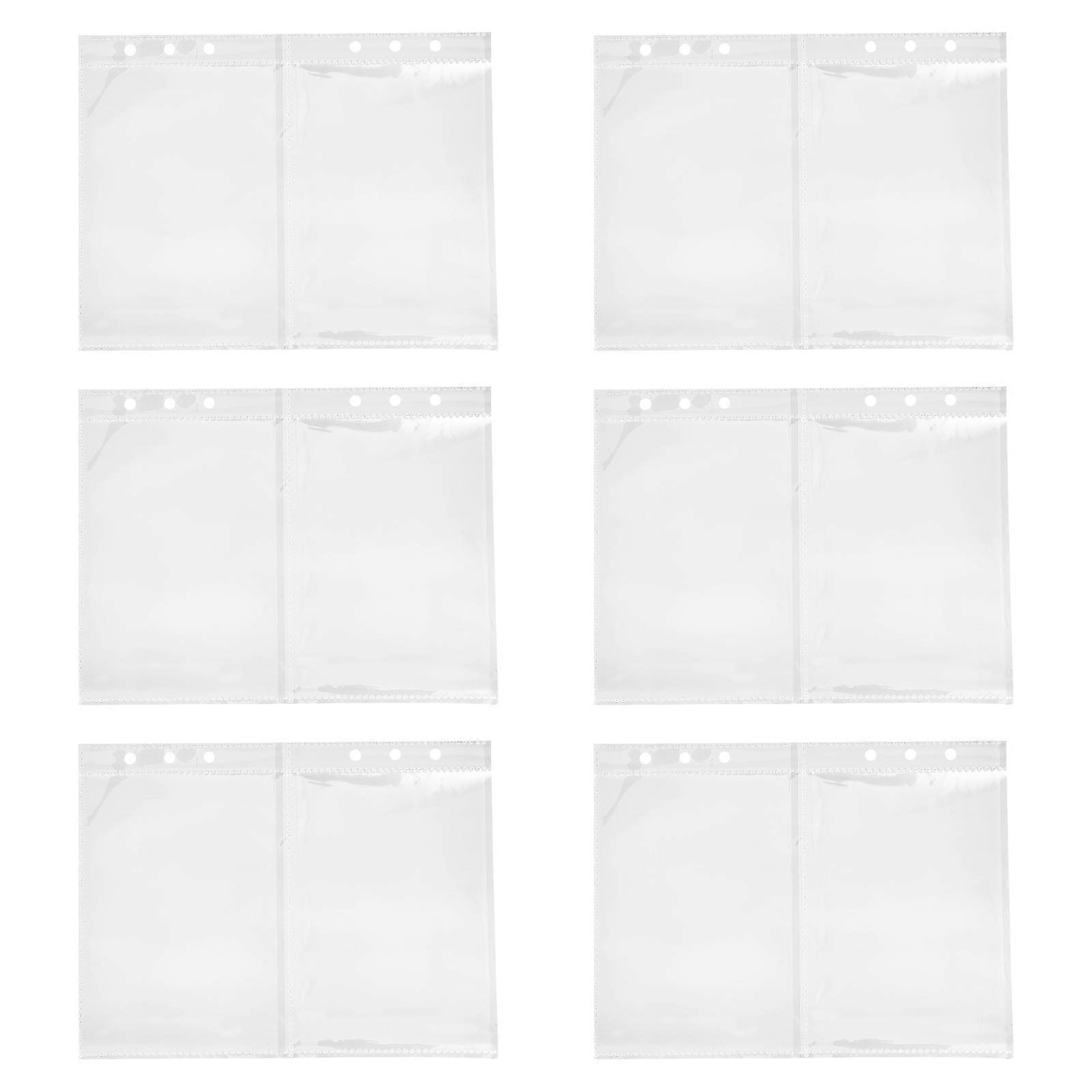 Transparent Plastic Album Inner Page Bag for Storage 1Pcs