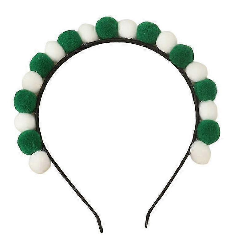 Serre-tête festif à pompons pour les fêtes de Noël (femmes)