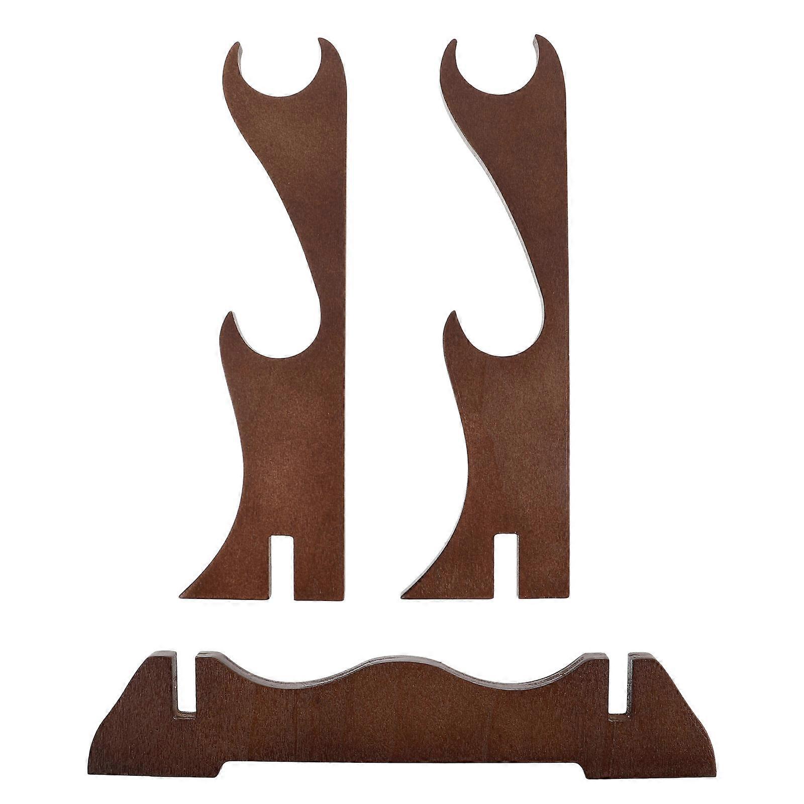 Flute Display Rack For Flute And Piccolo Home Use Multilayer Design Coffee 1Pcs