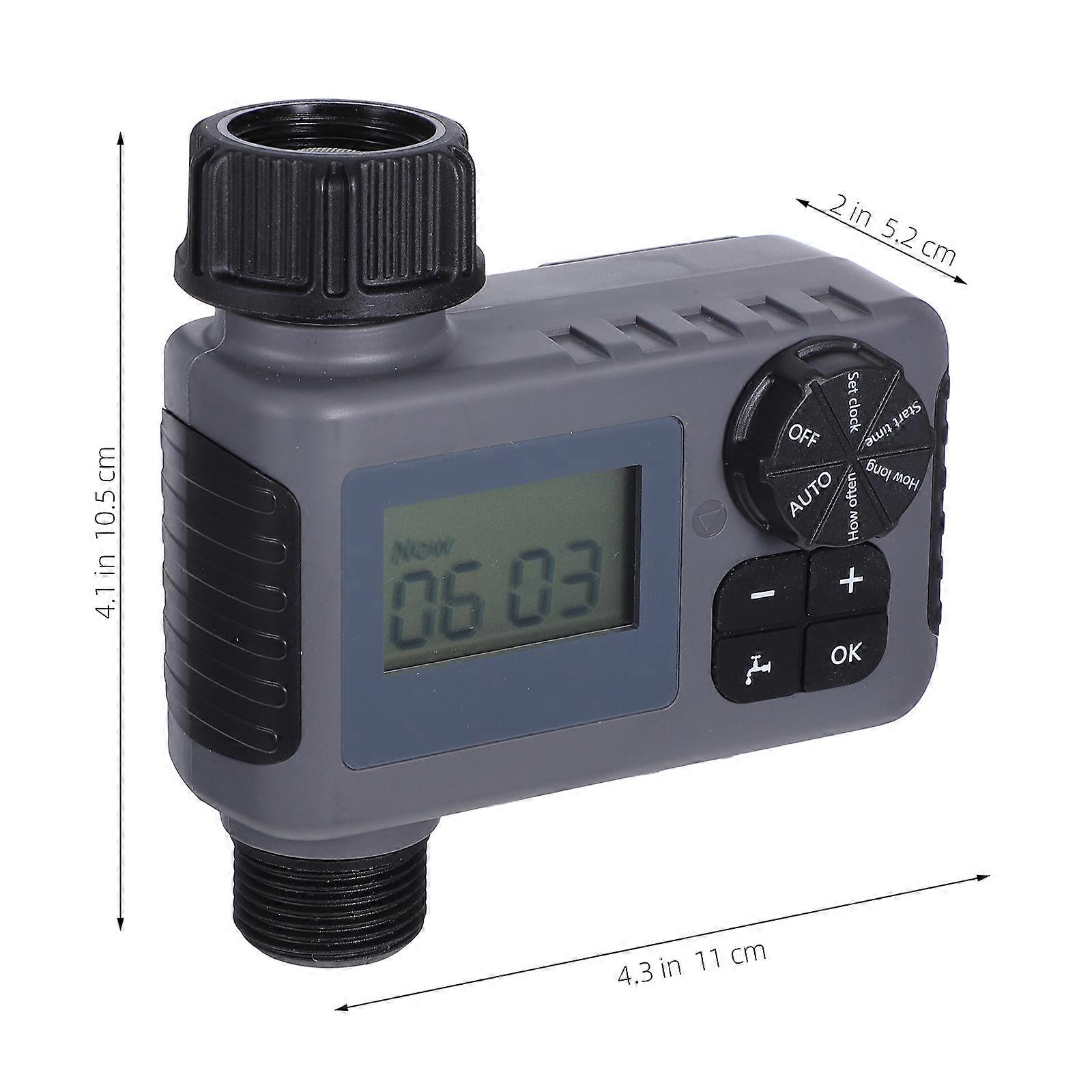 Programmable Garden Hose Digital Watering Timer for Precise Irrigation Control