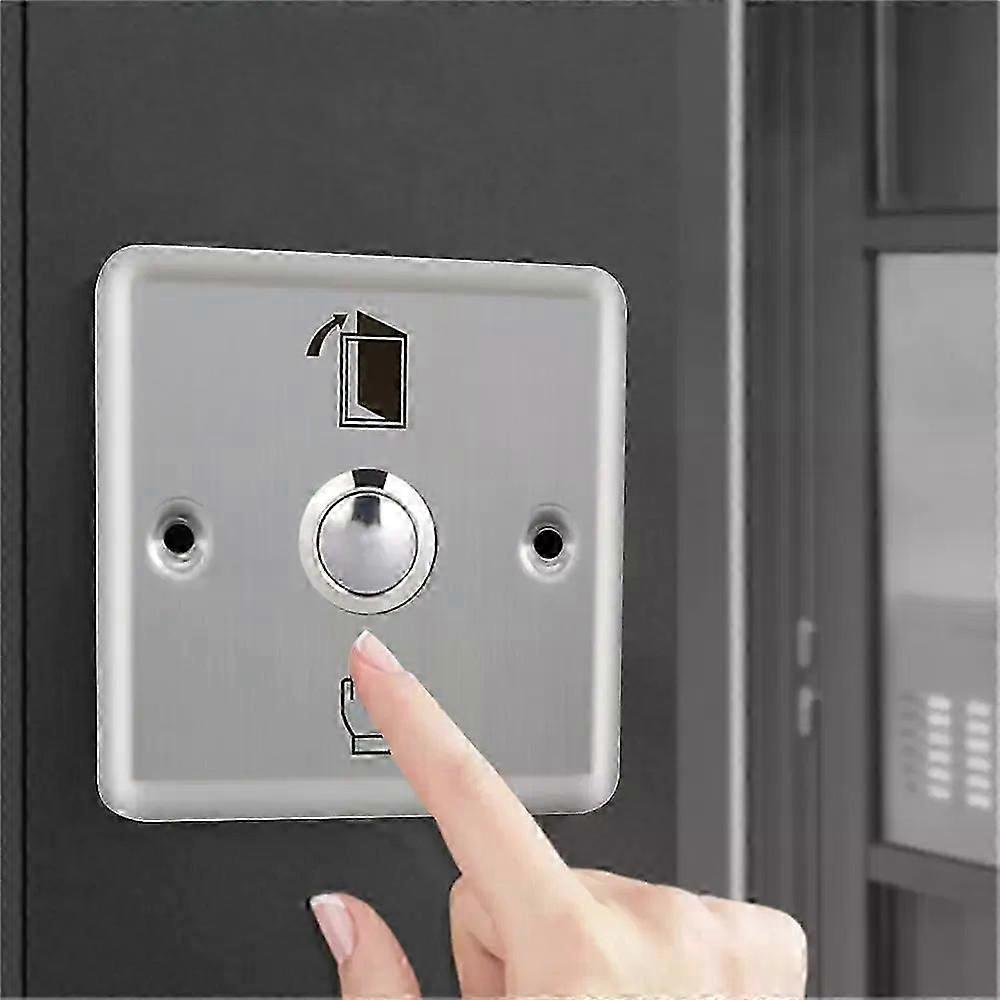 Automatic Reset Door Opener Push Button Door Exit Switch Electronic Door Lock Access Control Switch Release Switch