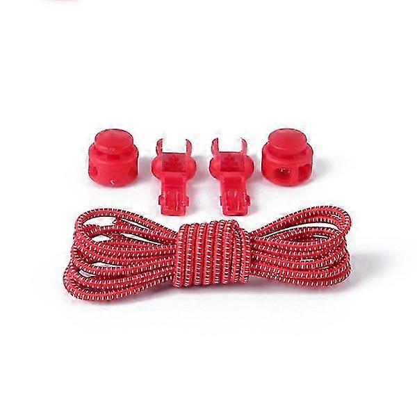 Shoelaces (Elastic) 100cm - Durable Red