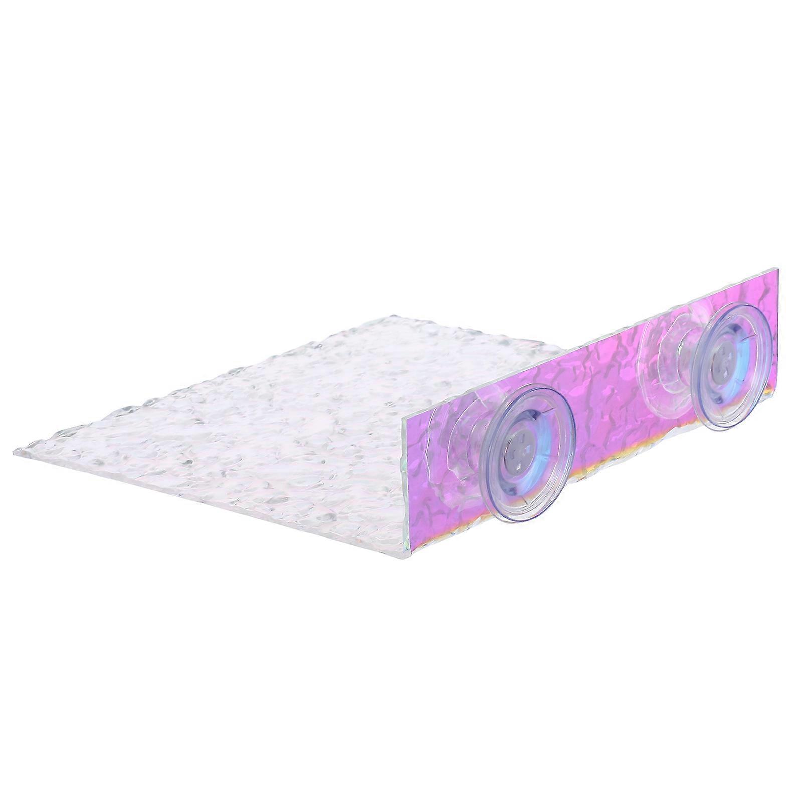 Bird Perch Standing Platform Portable Parrot Perch Suction Cup 1 Piece