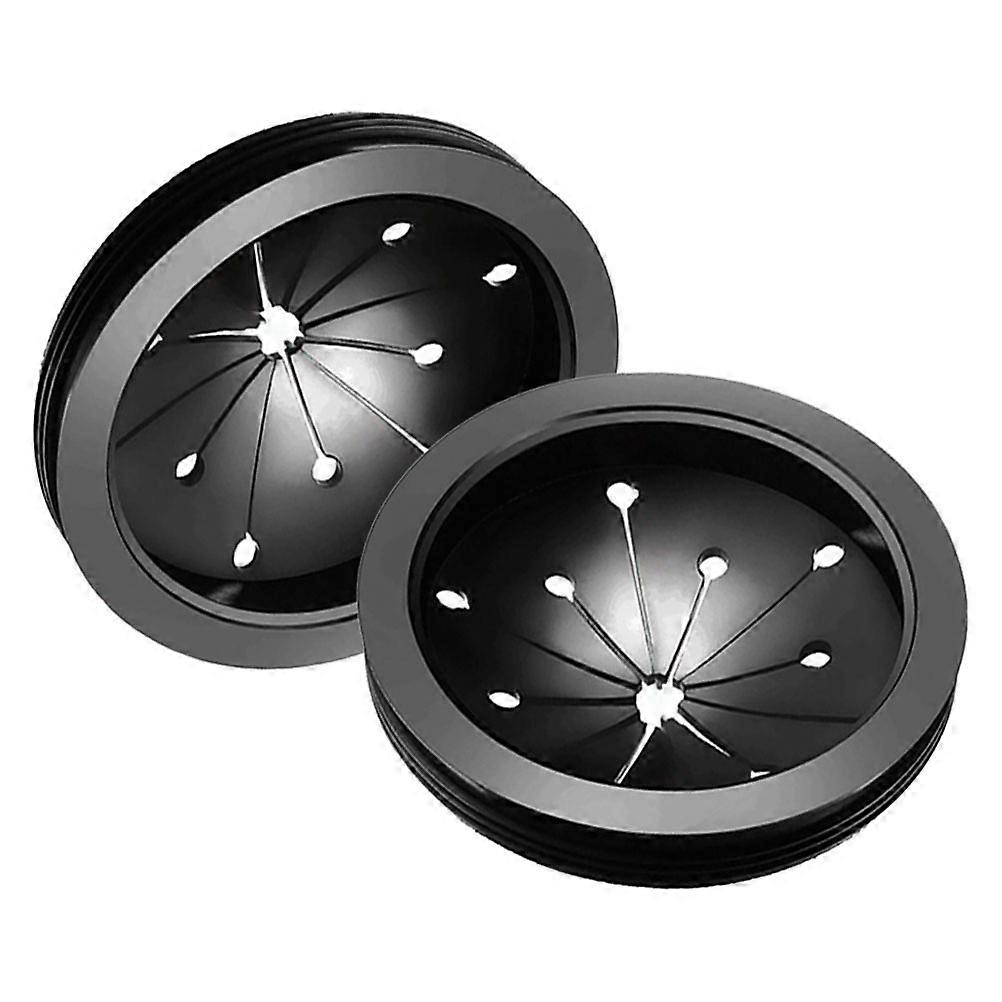 Garbage Disposal Splash Guard Collar for Protecting with 2Pcs Sink Drain Inserts