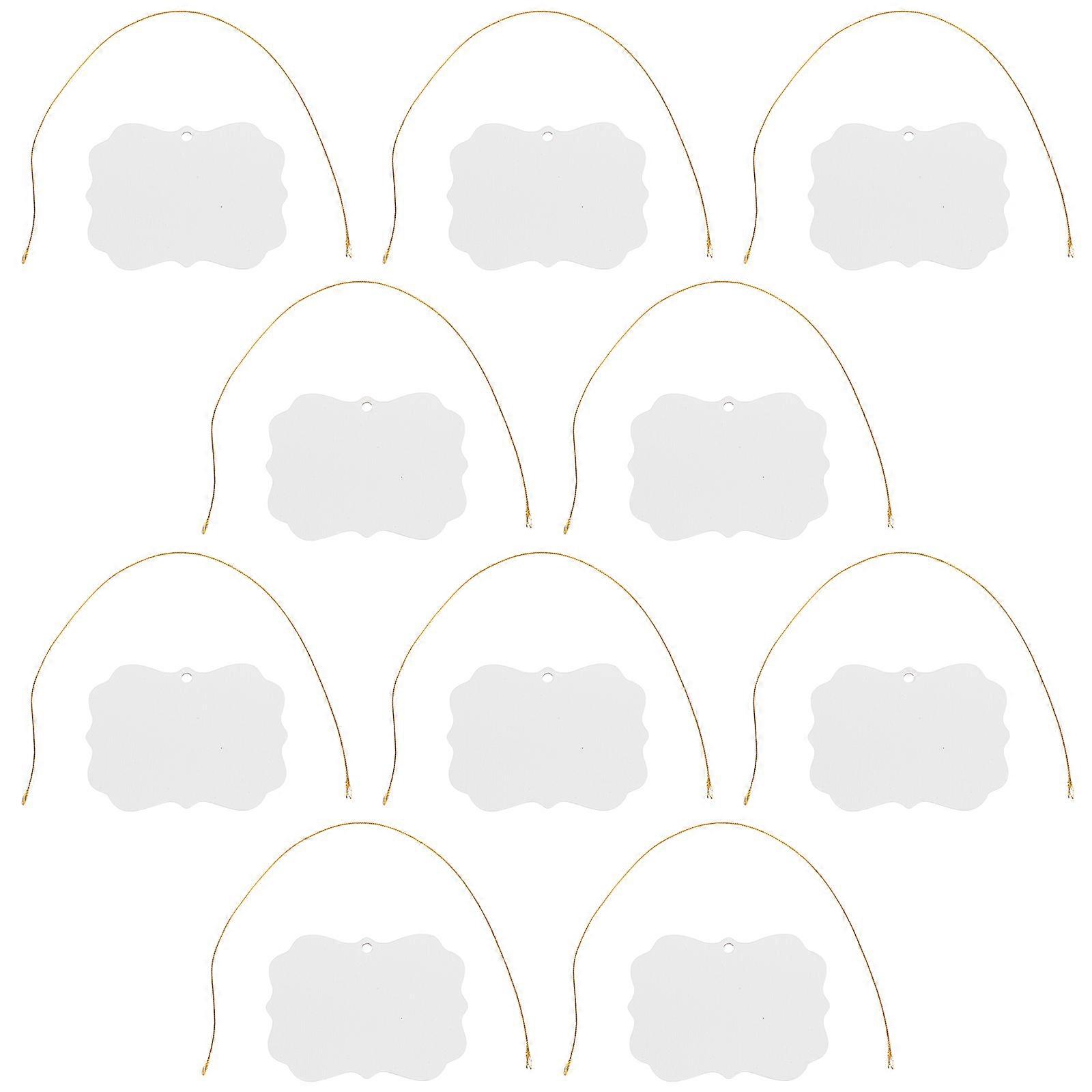 Double-Sided Sublimation Pendants Wood Tags for Decoration 10Pcs Pack