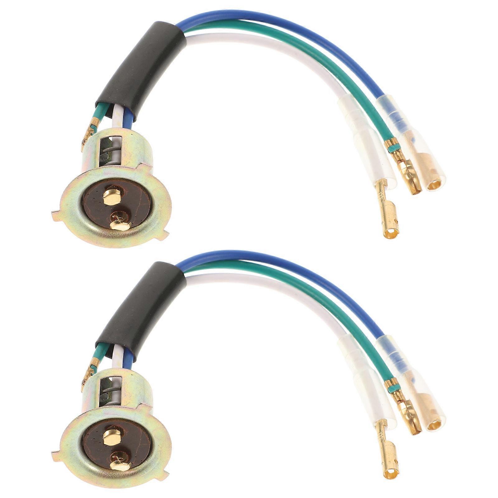 Motorcycle Tail Light Socket for Stable Performance 2Pcs Holder Adapter