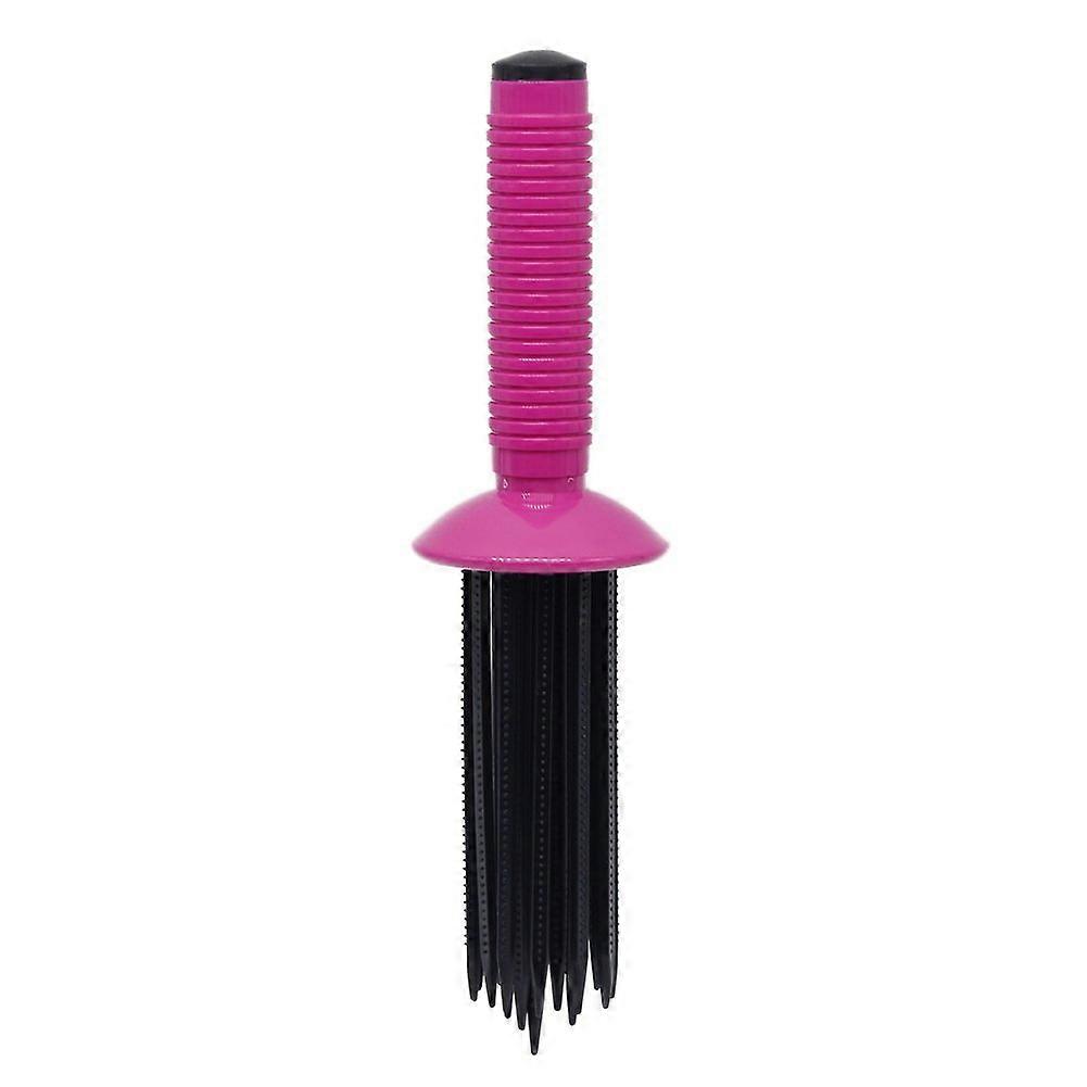 Adjustable Air Volume Hair Curling Brush with Heat Damage Protection and Even Curl Results