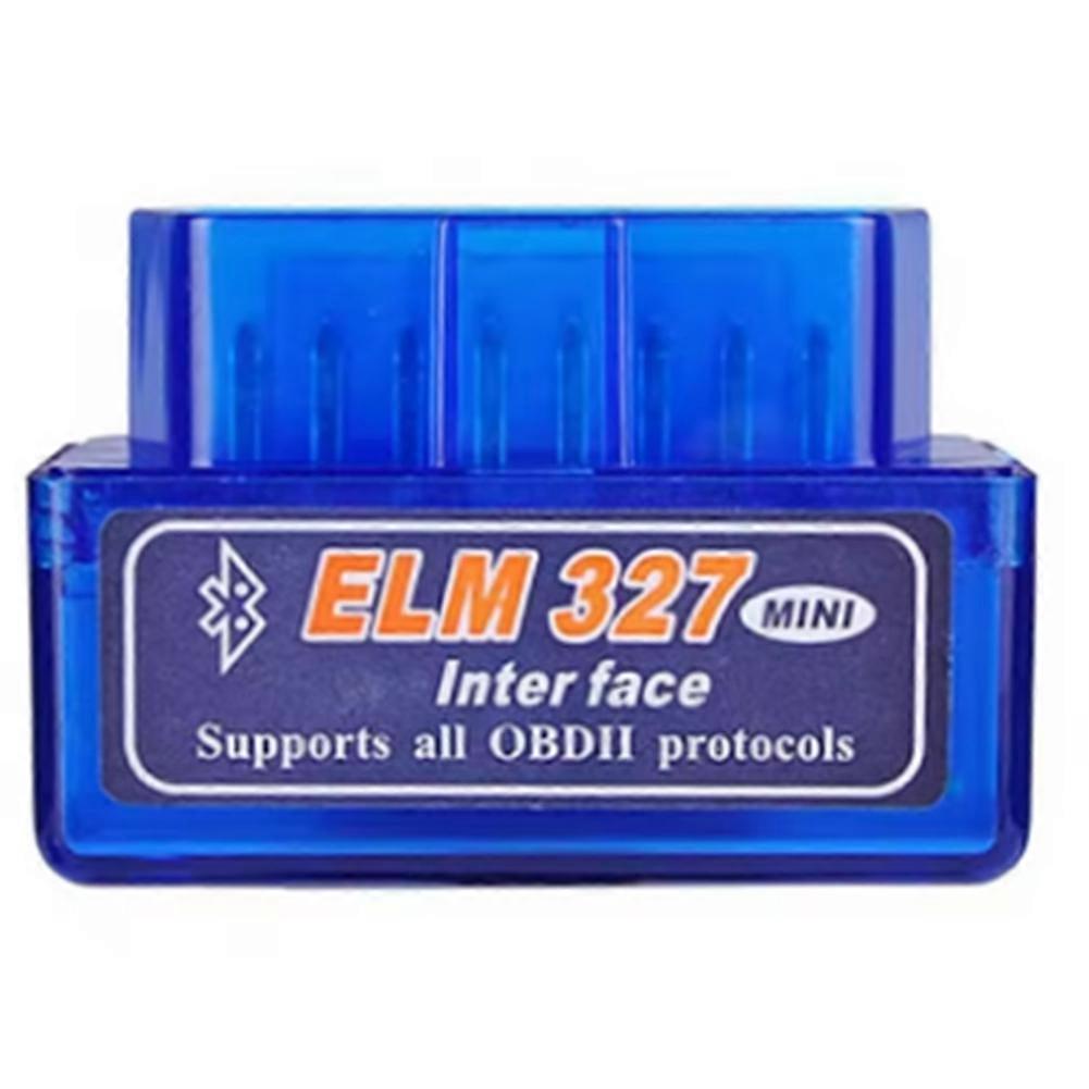 EM327 Bluetooth V2.1 OBD OBD2 CAN-BUS Protocol Works for Android/PC ELM 327 V2.1 Professional Diagnostic Scanner Blue
