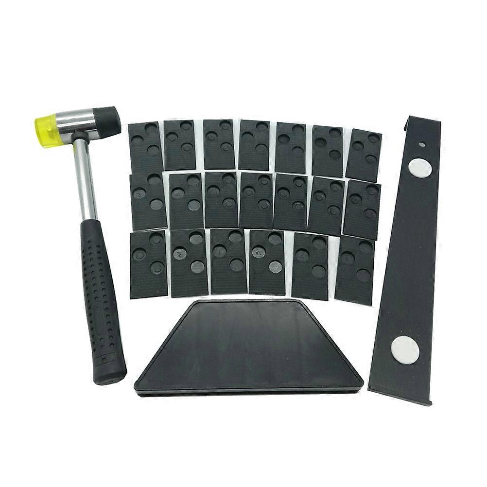 Floor Installation Kit Laminate Wood Flooring Tool with 46Pcs for Installation