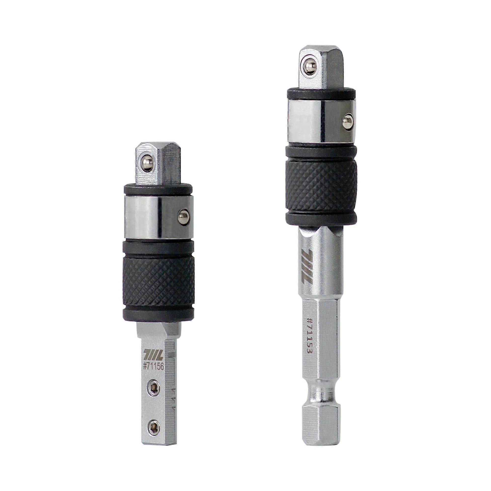 Hex Socket Adapter 1/4 Inch Extension Bit Dual Combo for Multitools Quick Change for Leatherman