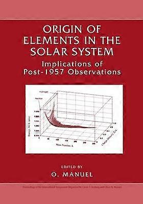 Origin of Elements in the Solar System