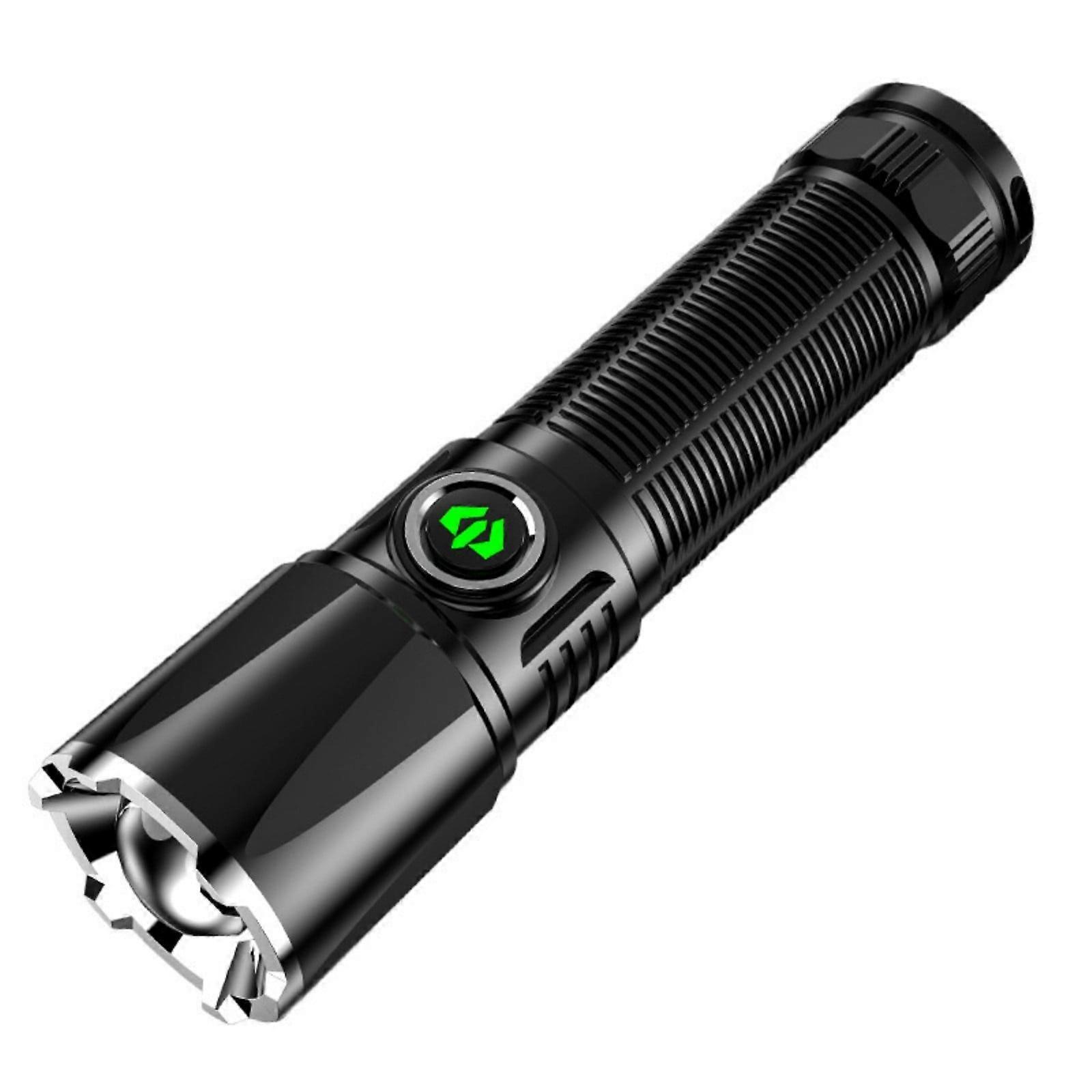 LED Flashlight,1000 Lumens Super Bright Flashlight, Zoomable, Rechargeable Flashlight with 4 Modes,, Powerful Handheld Flashlight