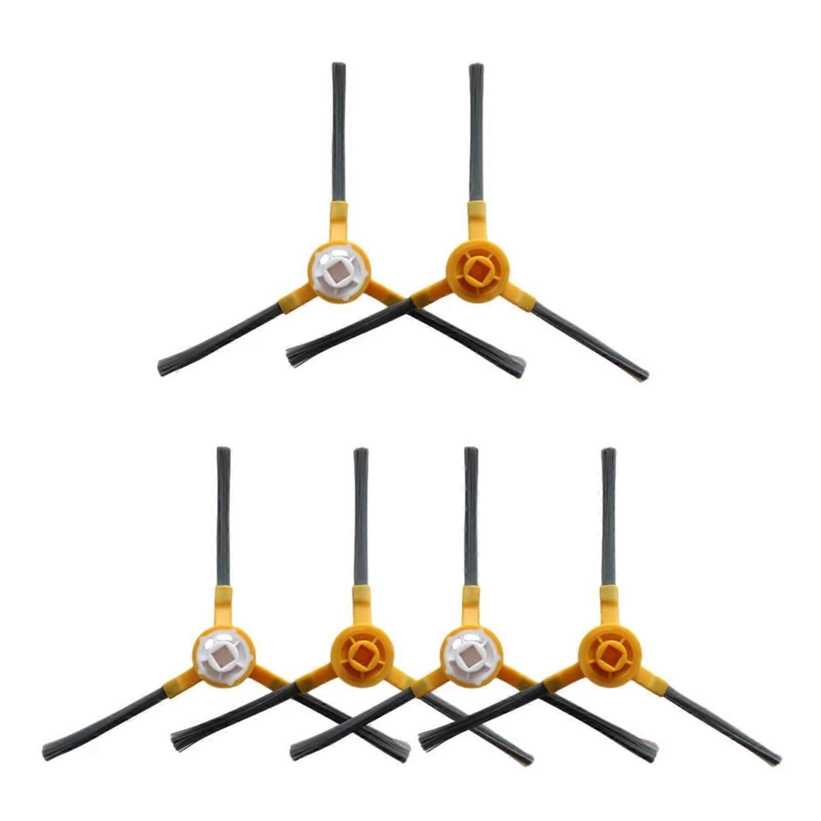 6pcs Robot Vacuum Replacement Parts Side Brushes for Tesvor M2 Durable Easy Install Dust Collection