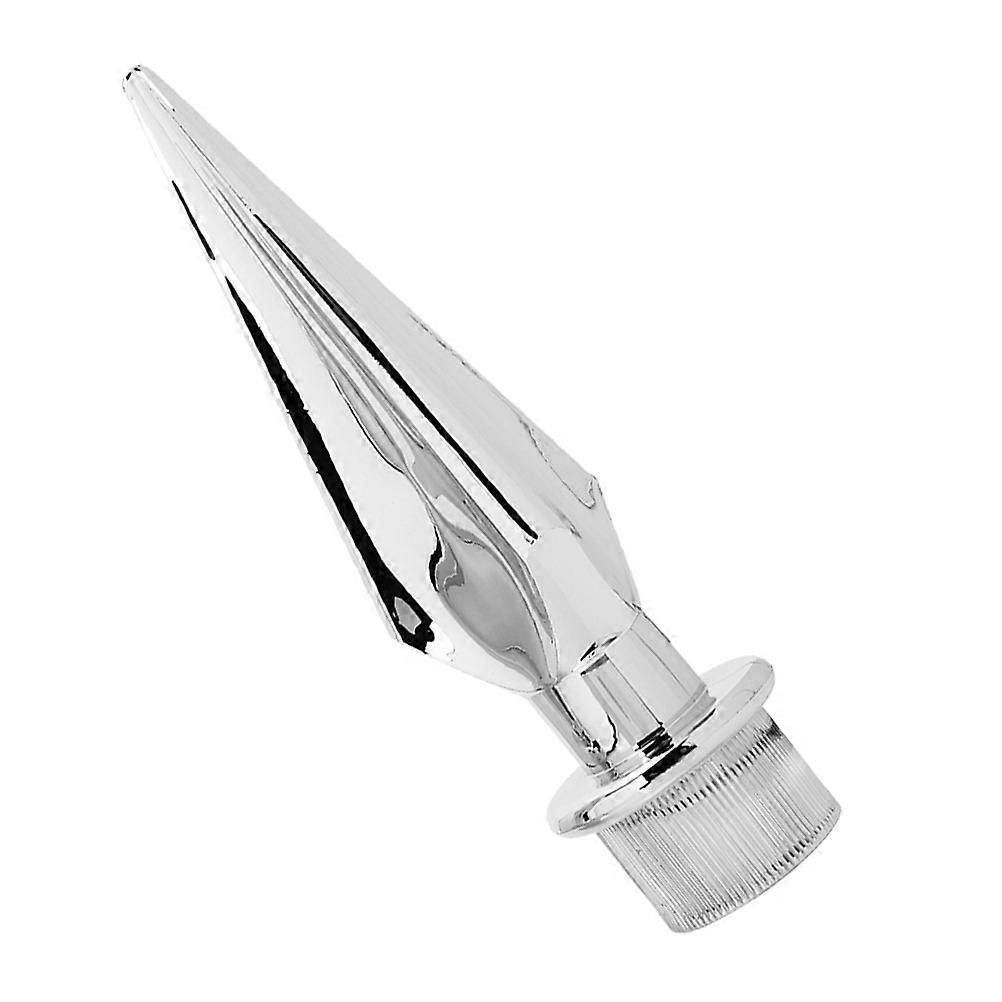 Silver Plastic Flag Pole Finial Flagpole Topper for Decoration