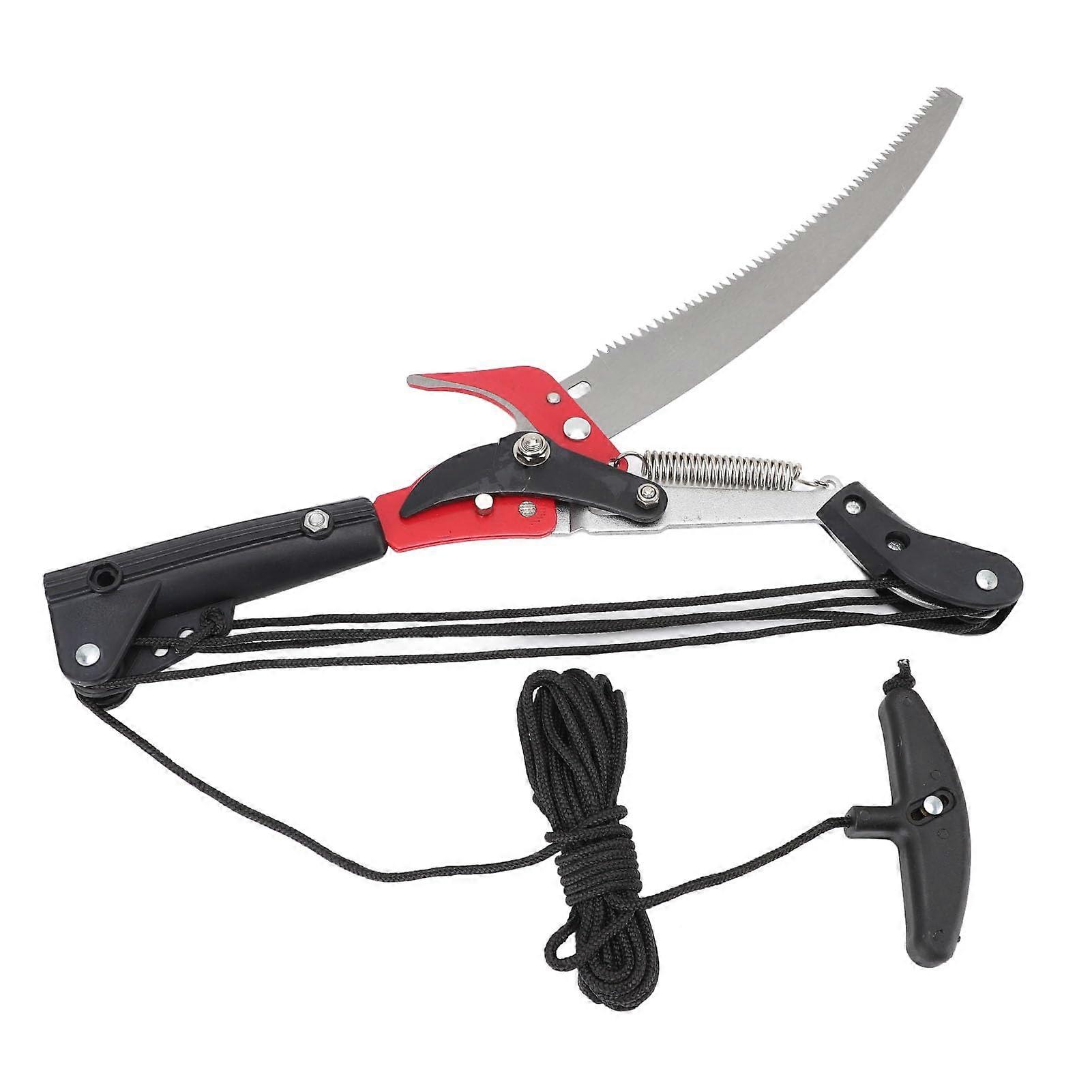 Carbon Steel Tree Pruning Saw Head with Compound Pulley for Efficient Branch Cutting