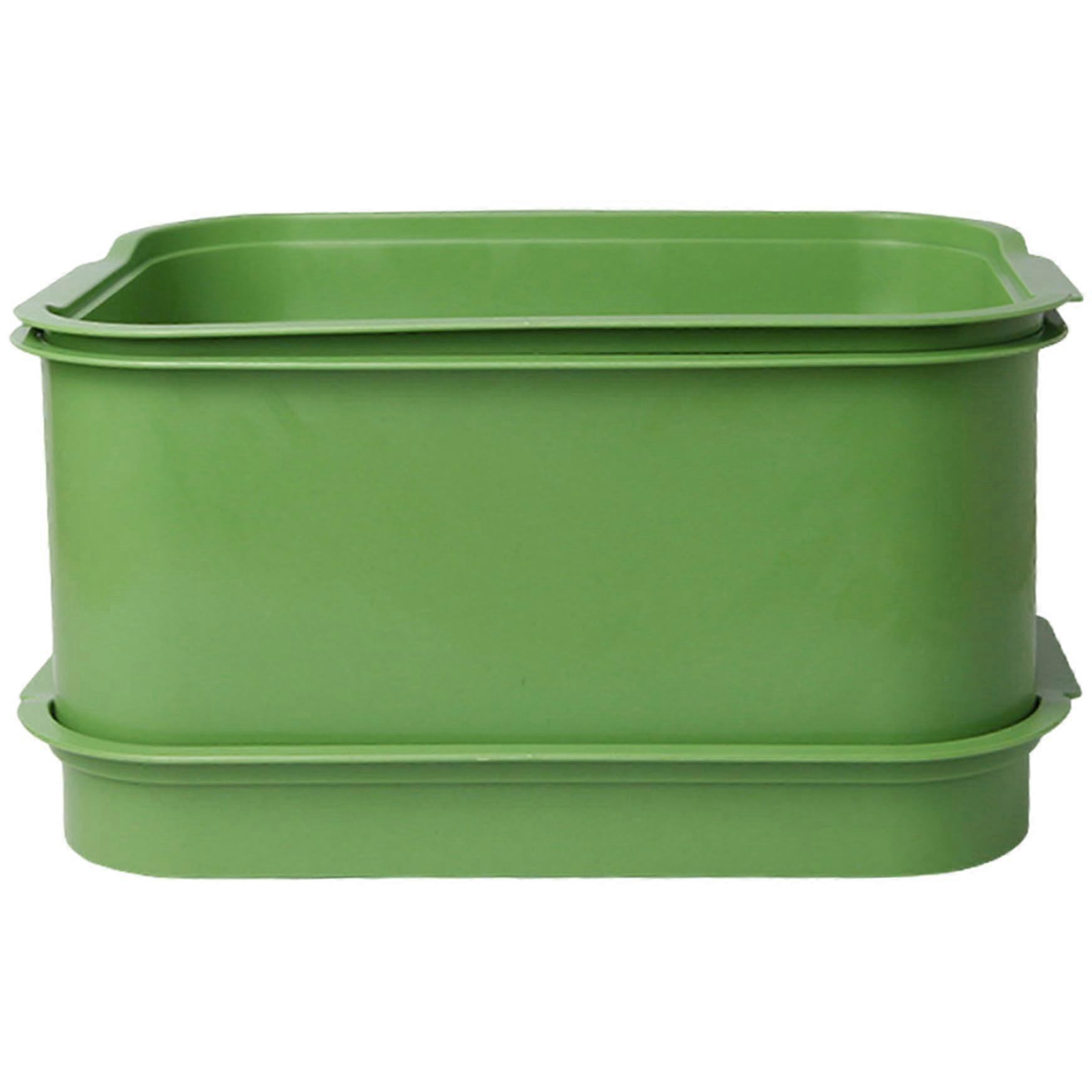 Sprouting Tray Bean Sprout Growing Kit with Stackable Design for Microgreens Wheatgrass and Mung Beans