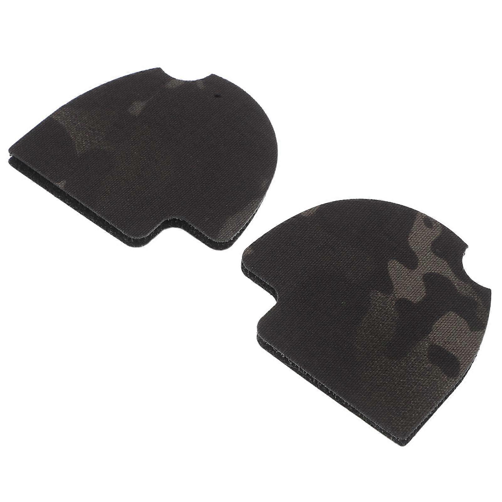 Camouflage Earmuff Sticker Earphone for Hunting 1Pair Secure Attachment
