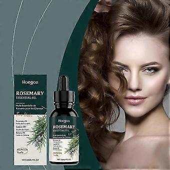 O Óleo Essencial de Alecrim para Cabelo da Hoegoa nutre suavemente, suaviza, clareia, ilumina e melhora a saúde dos cabelos secos, com permanente e tingidos.