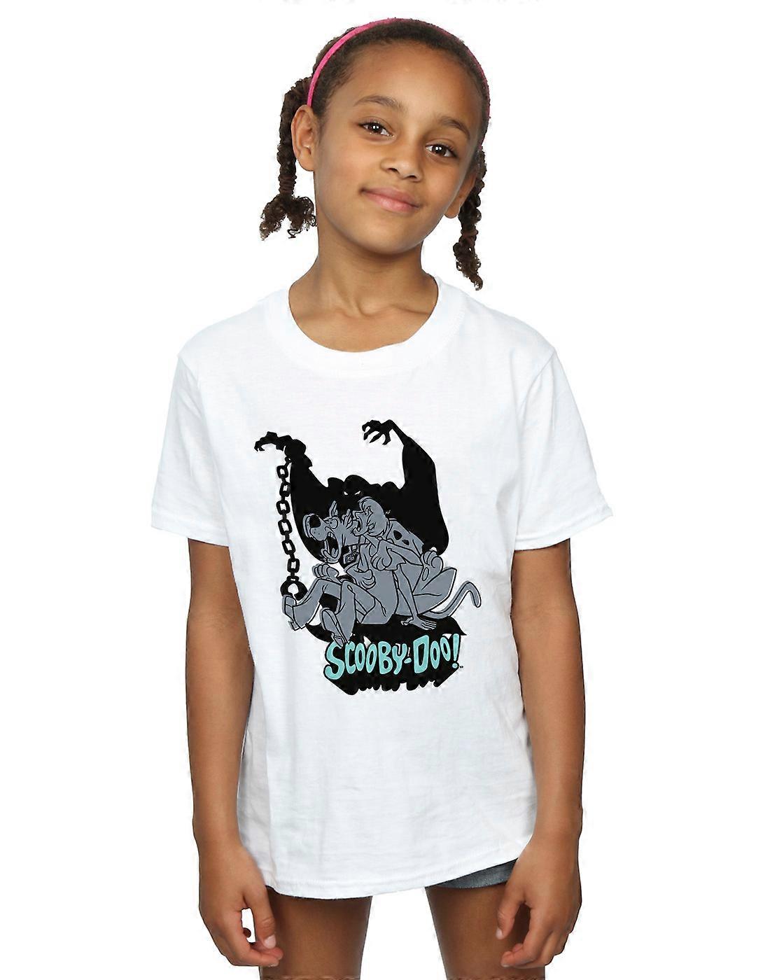 Scooby Doo Girls Scared Jump T-Shirt