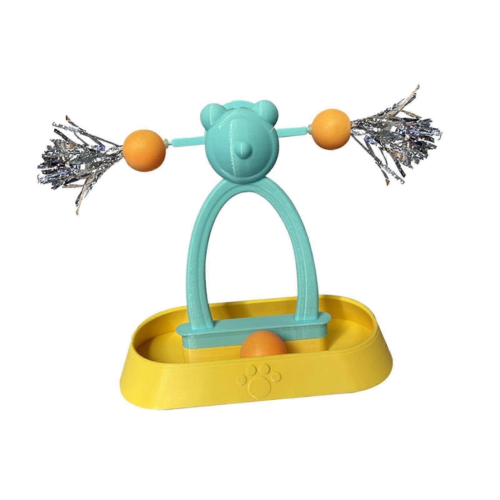 Interactive Windmill Cat Toy for Indoor Cats, Durable Spinning Design for Kitten Enrichment