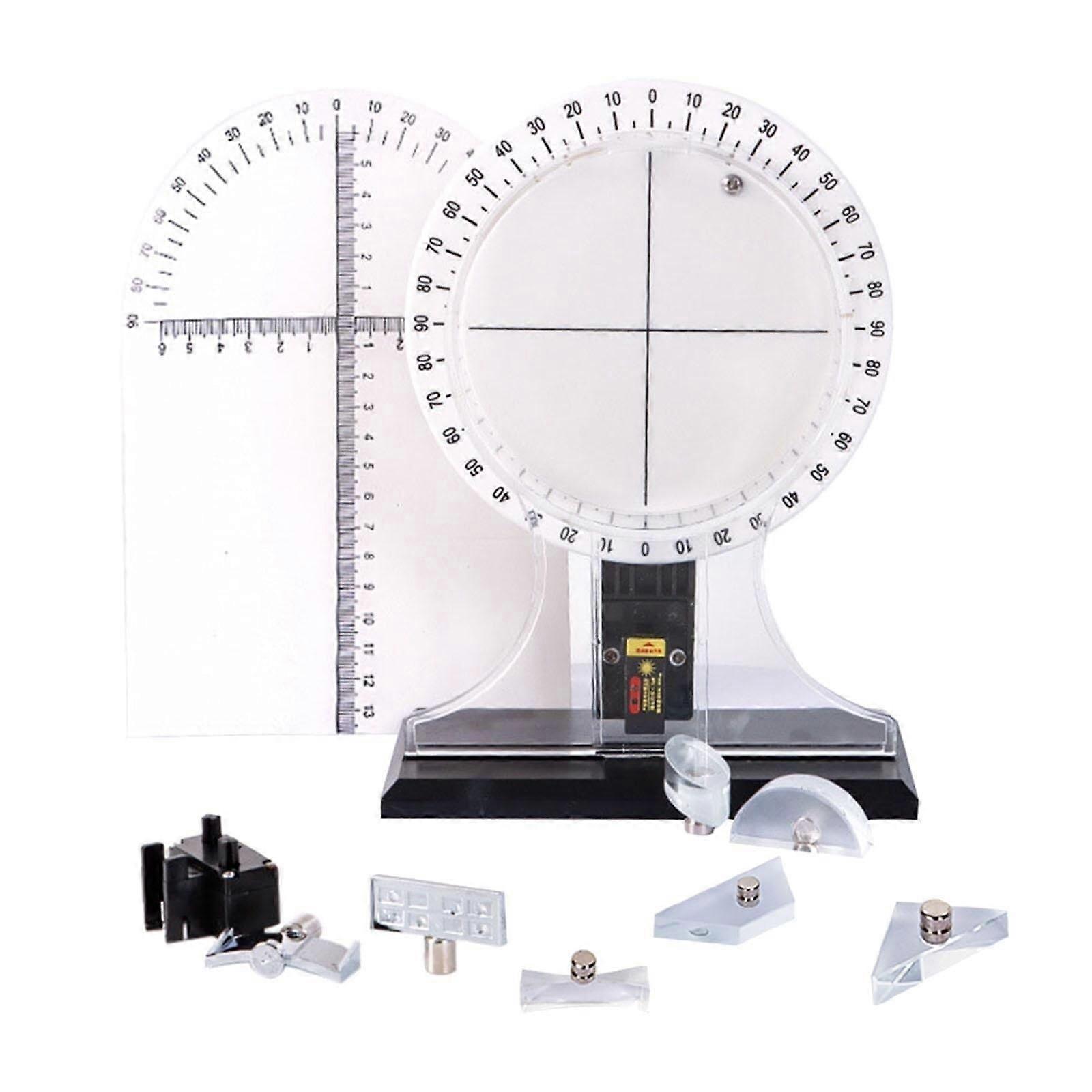 Light Reflection Refraction Kit for Classroom Physics Optics Experiments with Water Tank Display