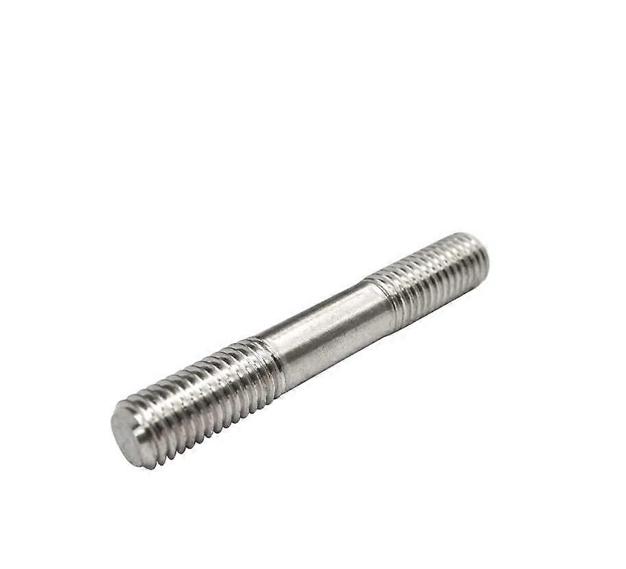 M4 304 Stainless Steel Double End Threaded Rod 80mm Dual Thread Design Rust Resistant