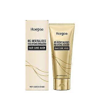 100g hårmaske - Volumgivende, udglattende, forfriskende, nærende, ikke-fedtende, let og skinnende hårmaske