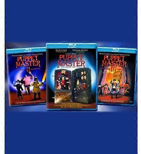 Puppet Master  [Blu-Ray Region A: USA] 3 Pack USA import