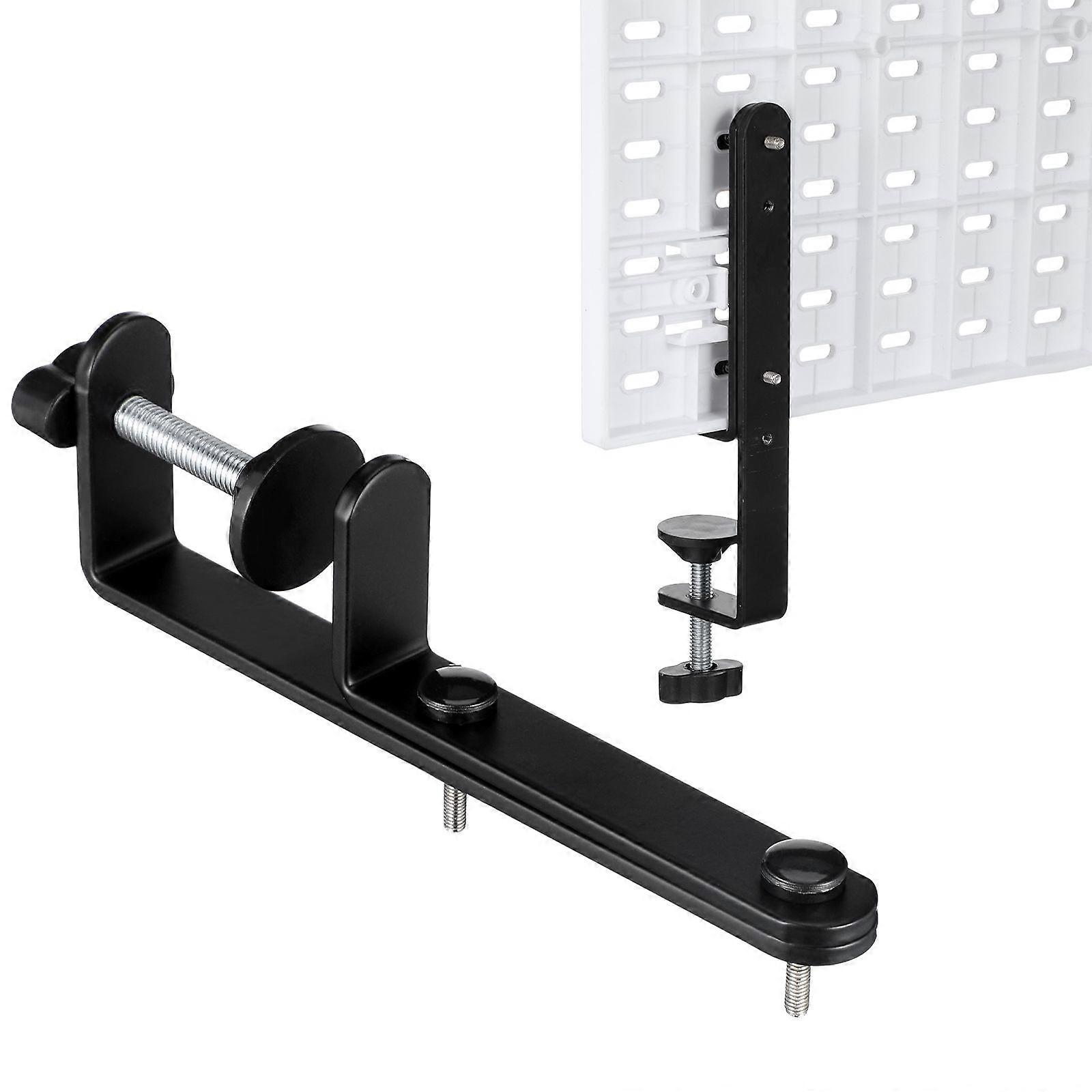 2Pcs Pegboard Panel Stand Pegboard Panel Desk Support Table Pegboard Display Connector