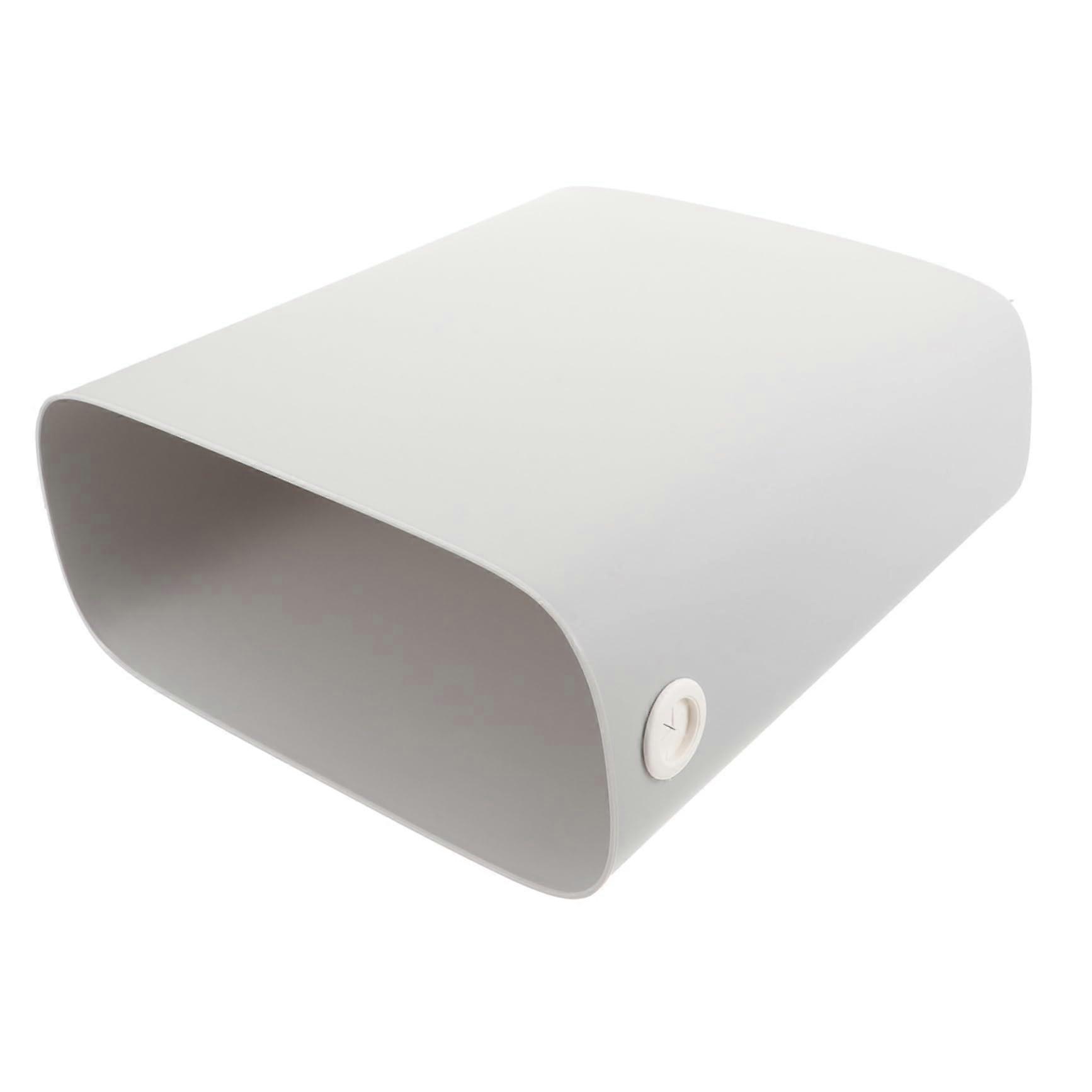 Narrow Trash Can Space Saving Large Capacity Slim Garbage Bin for Kitchen Bathroom Office