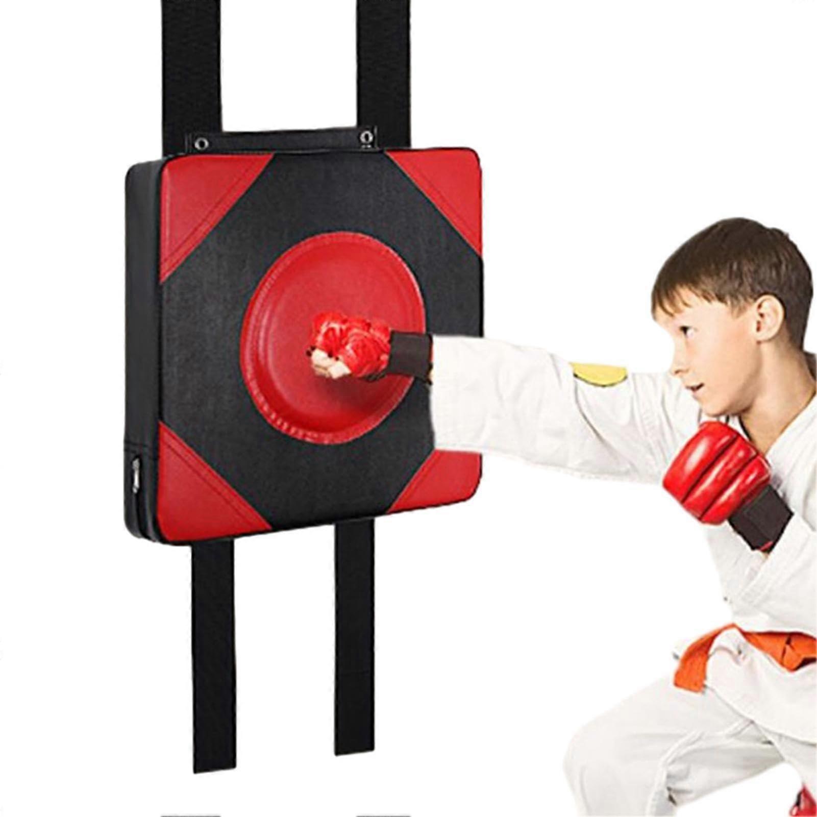 Wall Punching Pad with Hand Protection, Angle Adjustable Boxing Wall Pad for Muay Thai Training