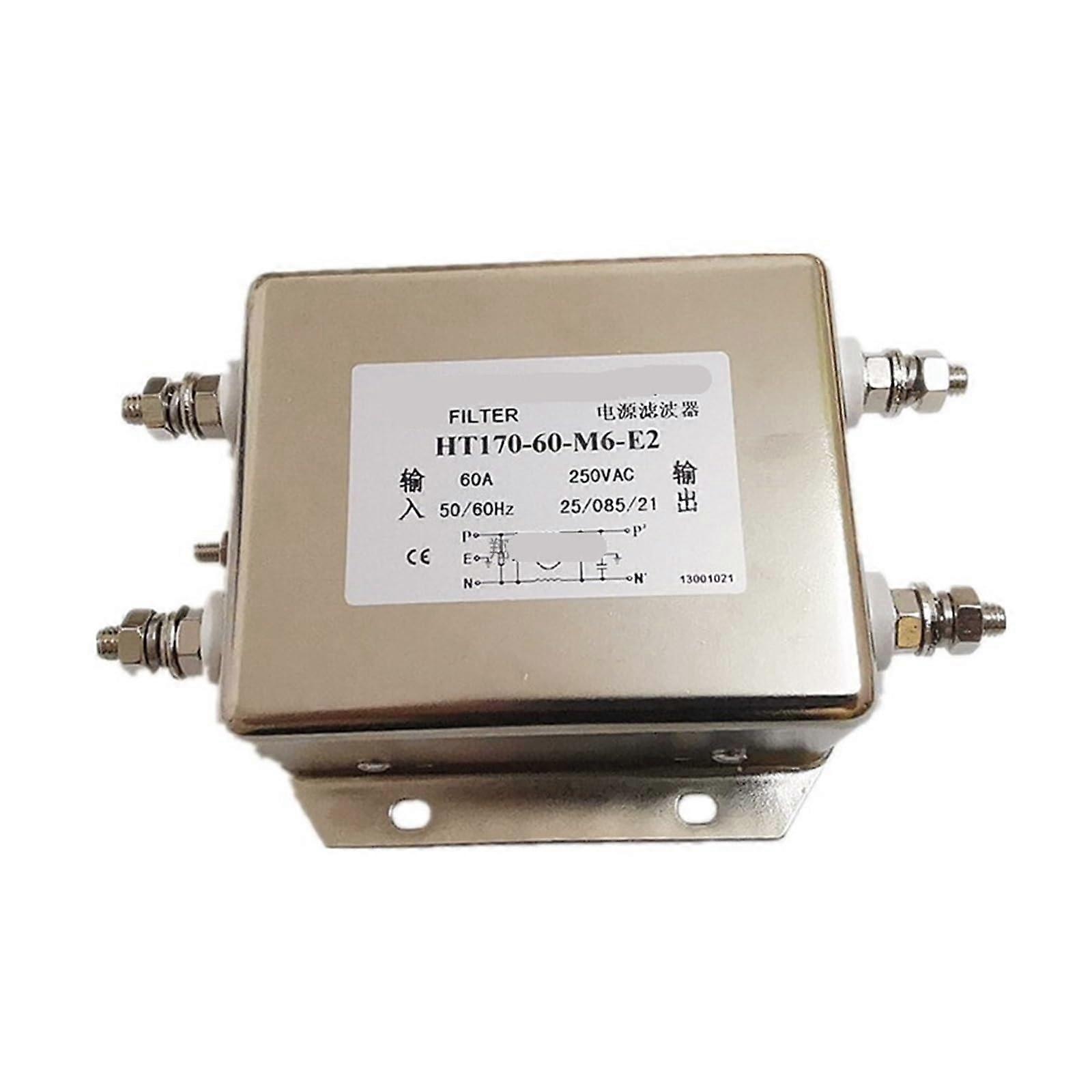 EMI Filter for Switching Power Supply 10A 20A 30A 50A 60A  Current Electromagnetic Interference Reduction