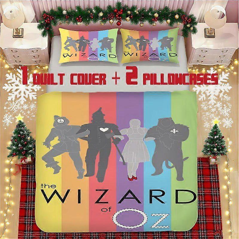 Oz Wizard Style Soft Printed Bedding Set Polyester Fabric Decorative & Warm