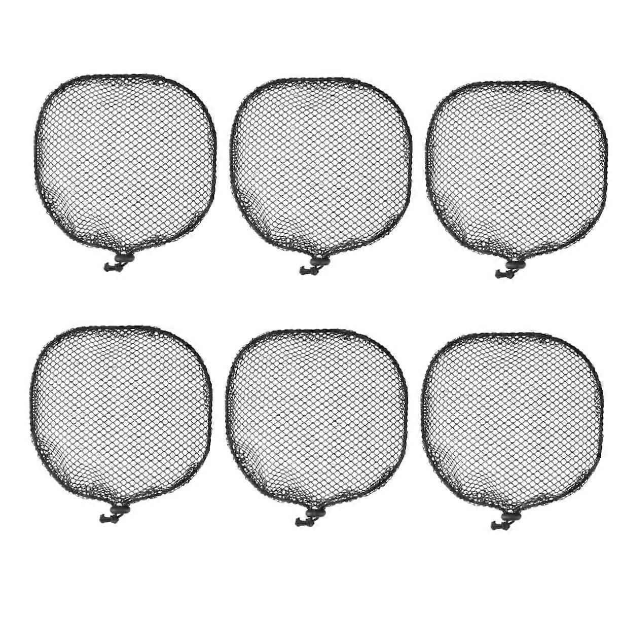 Elastic Wig Cap and Wig Net Set 6pcs Breathable Mesh for Wig Making and Styling