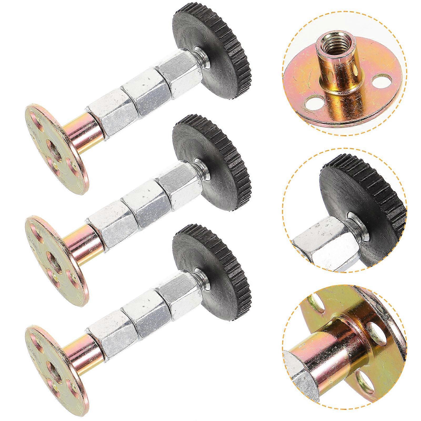 Bed Stoppers Adjustable Bed Headboard Brackets for Stable Sleep 4Pcs