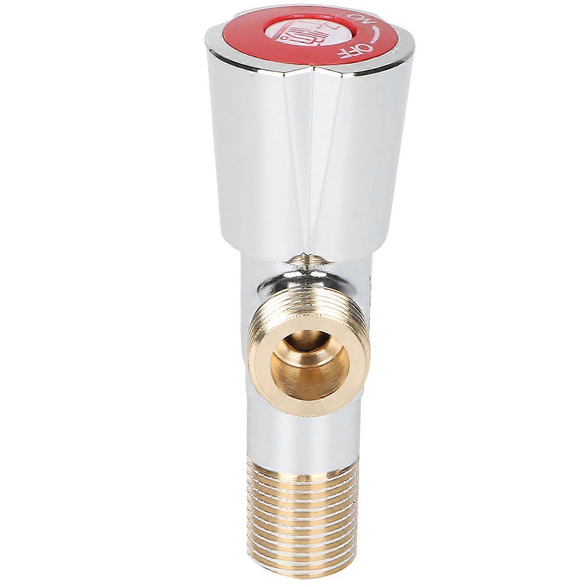 Brass Flow Control Valve for Water Inlet with 1Pcs Angle Valve