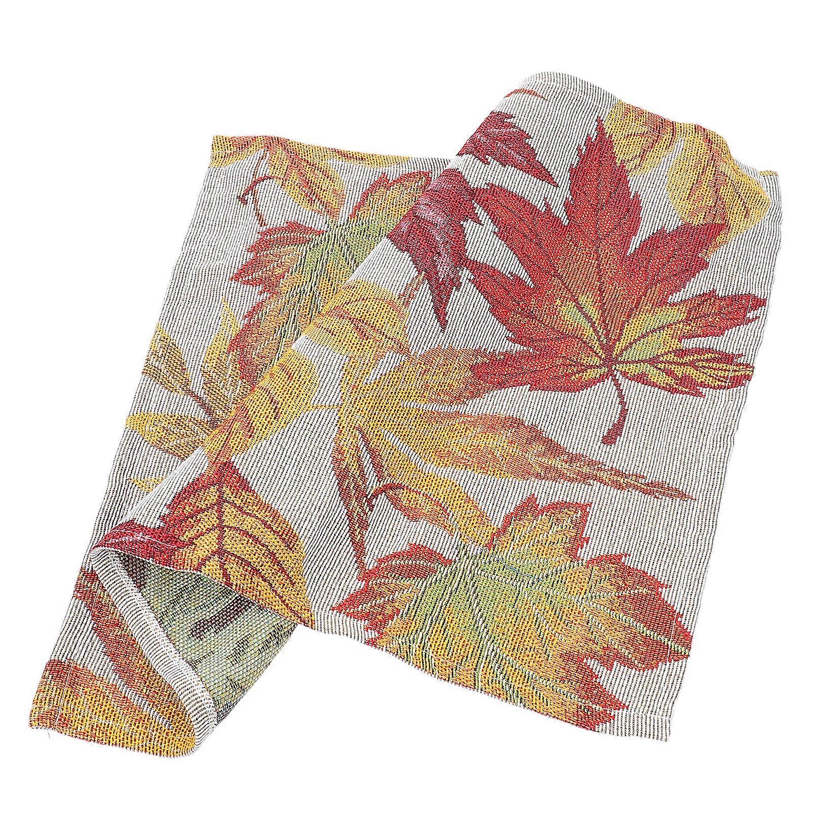 Thanksgiving Table Mats Cotton Blend for 8Pcs Festive Party Use