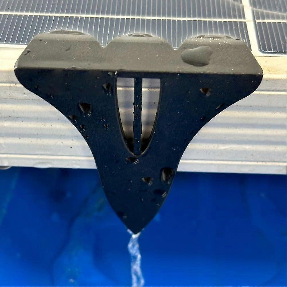 Solar Panel Drain Clips for 30/33/35mm Frames Boost Energy Output Weather Resistant