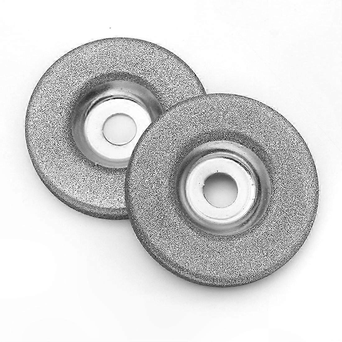 2-Pack 50mm Diamond Grinding Discs for Multipurpose Electric Grinders
